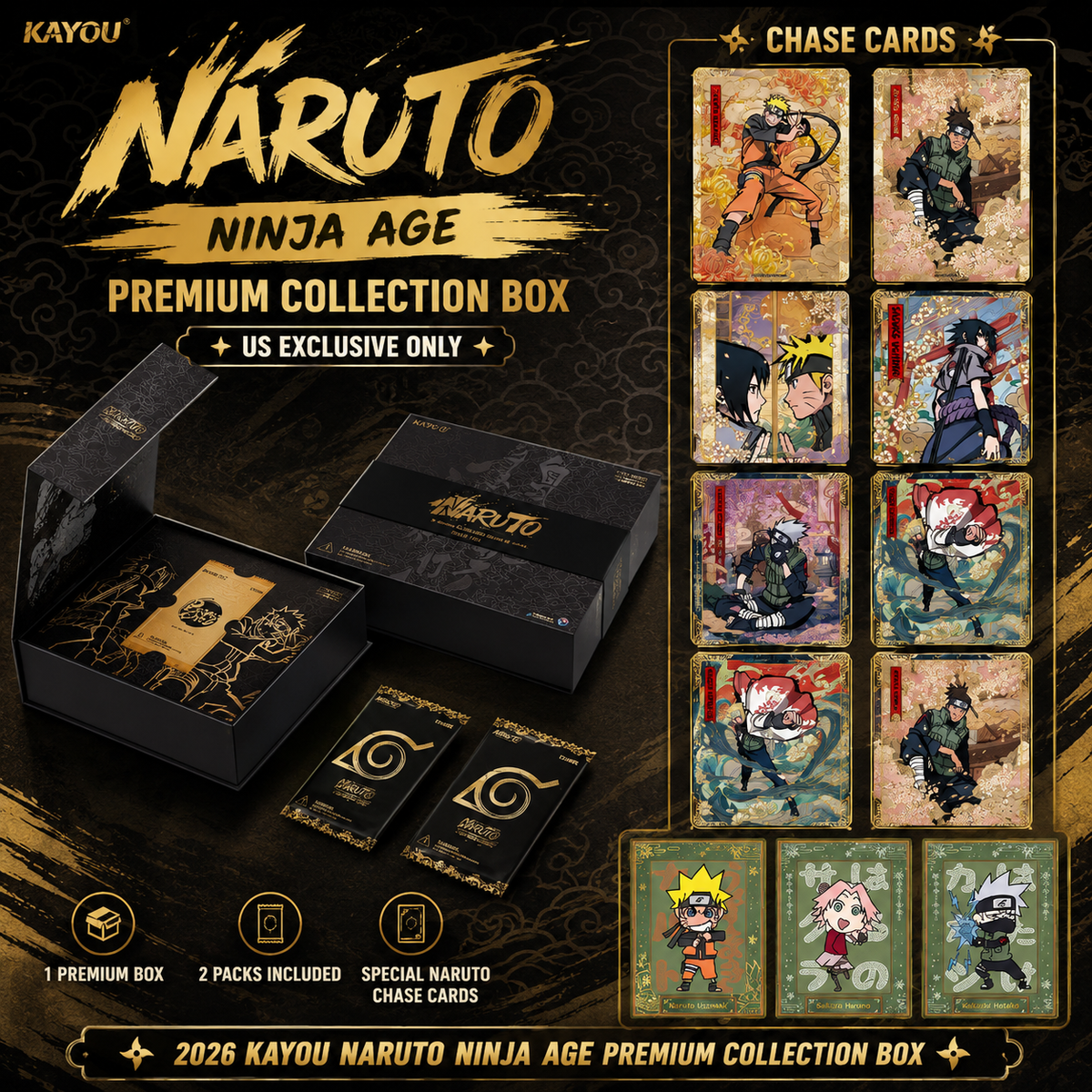 Kayou Naruto NINJA AGE - Premium Collector Box