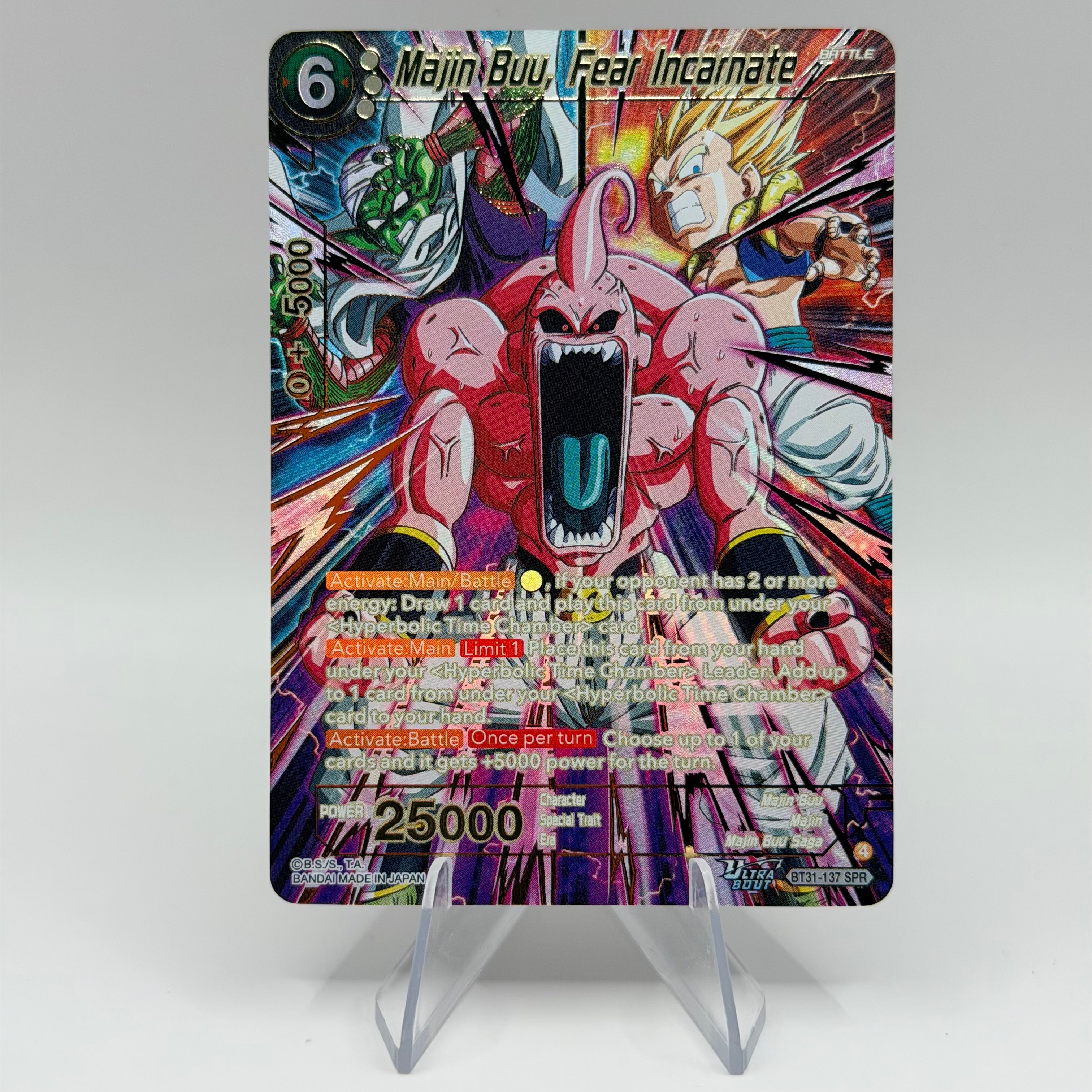 Majin Buu Fear Incarnate - BT31-137  SPR