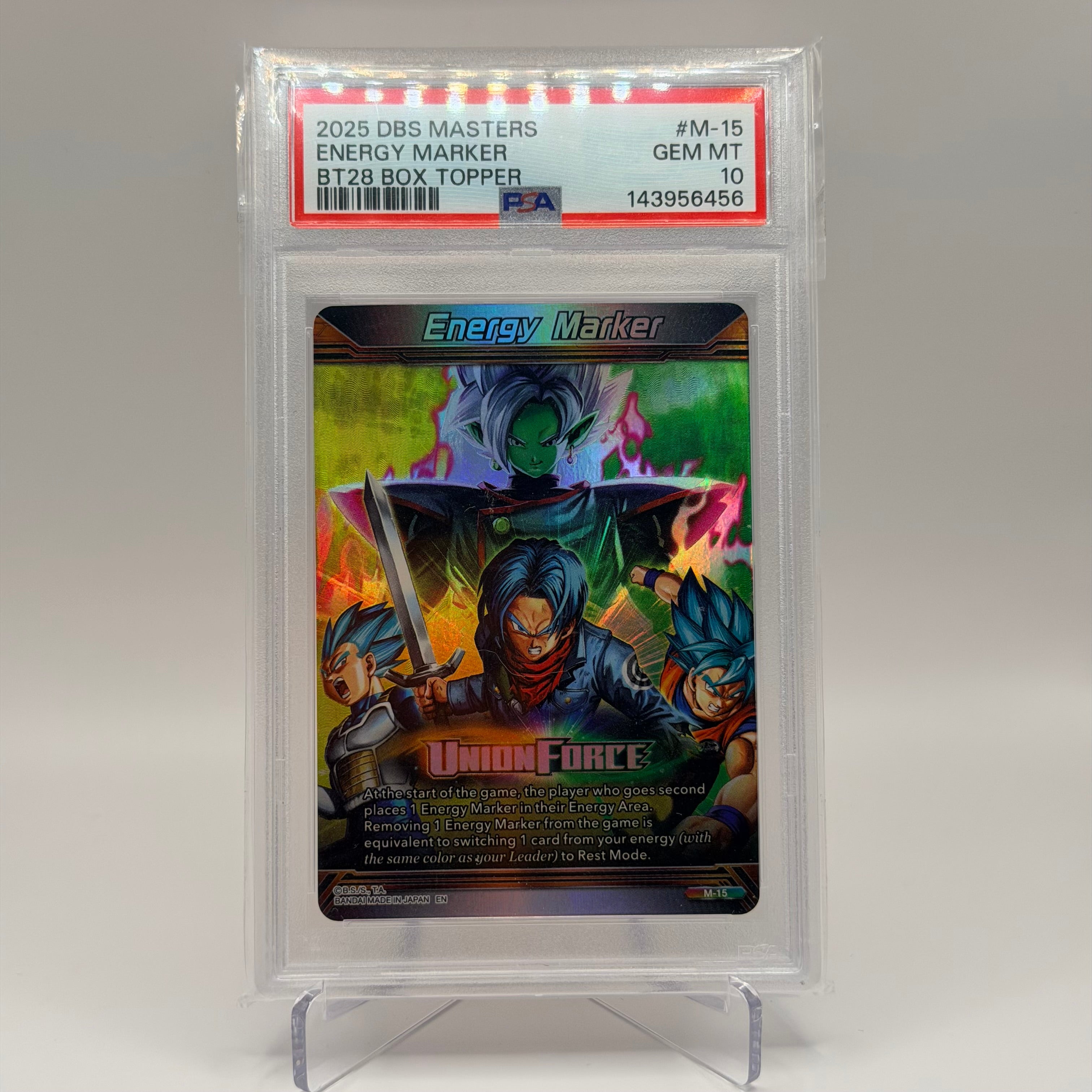 M-15 ENERGY MARKER PSA 10