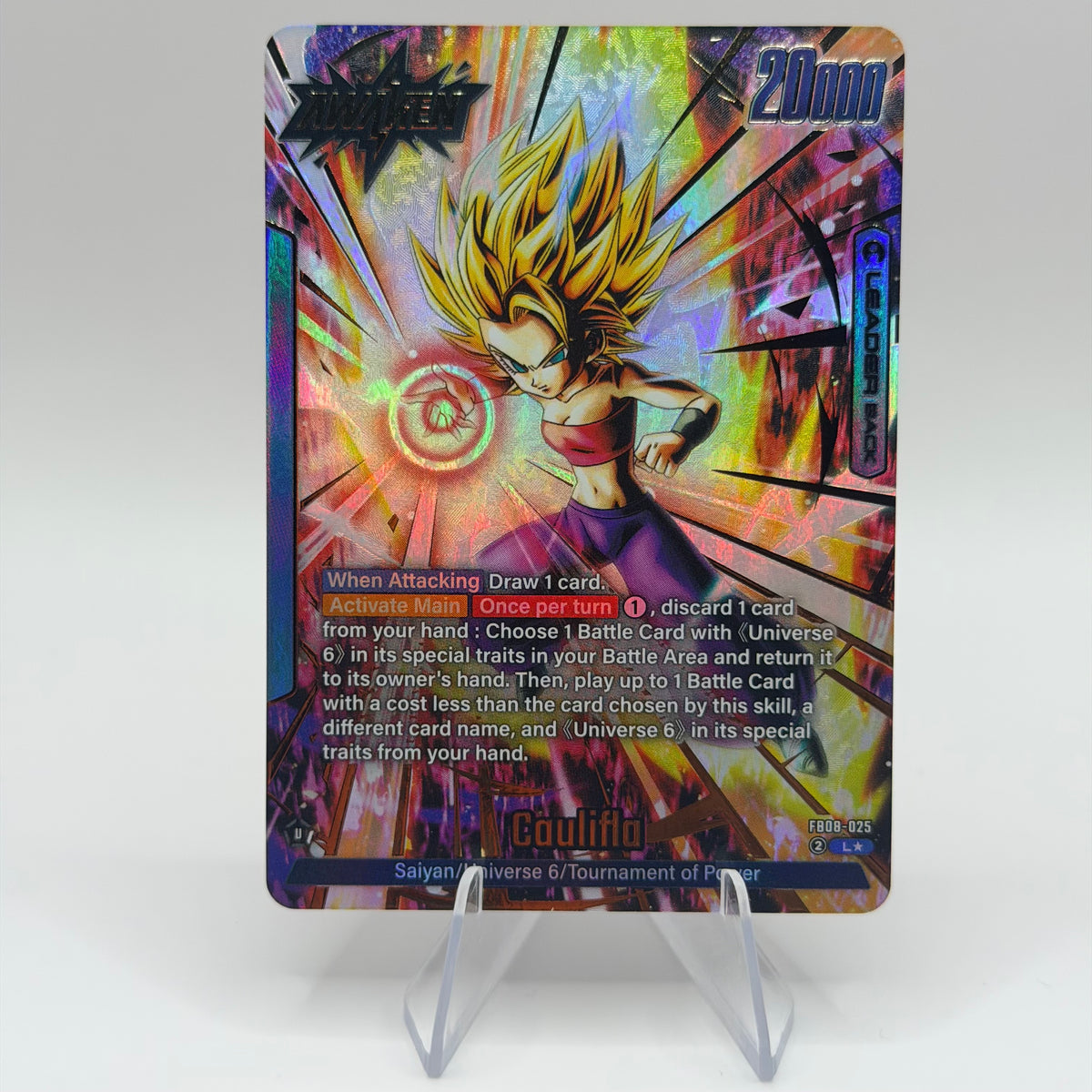 Caulifla FB08-025 Leader Alternate Art