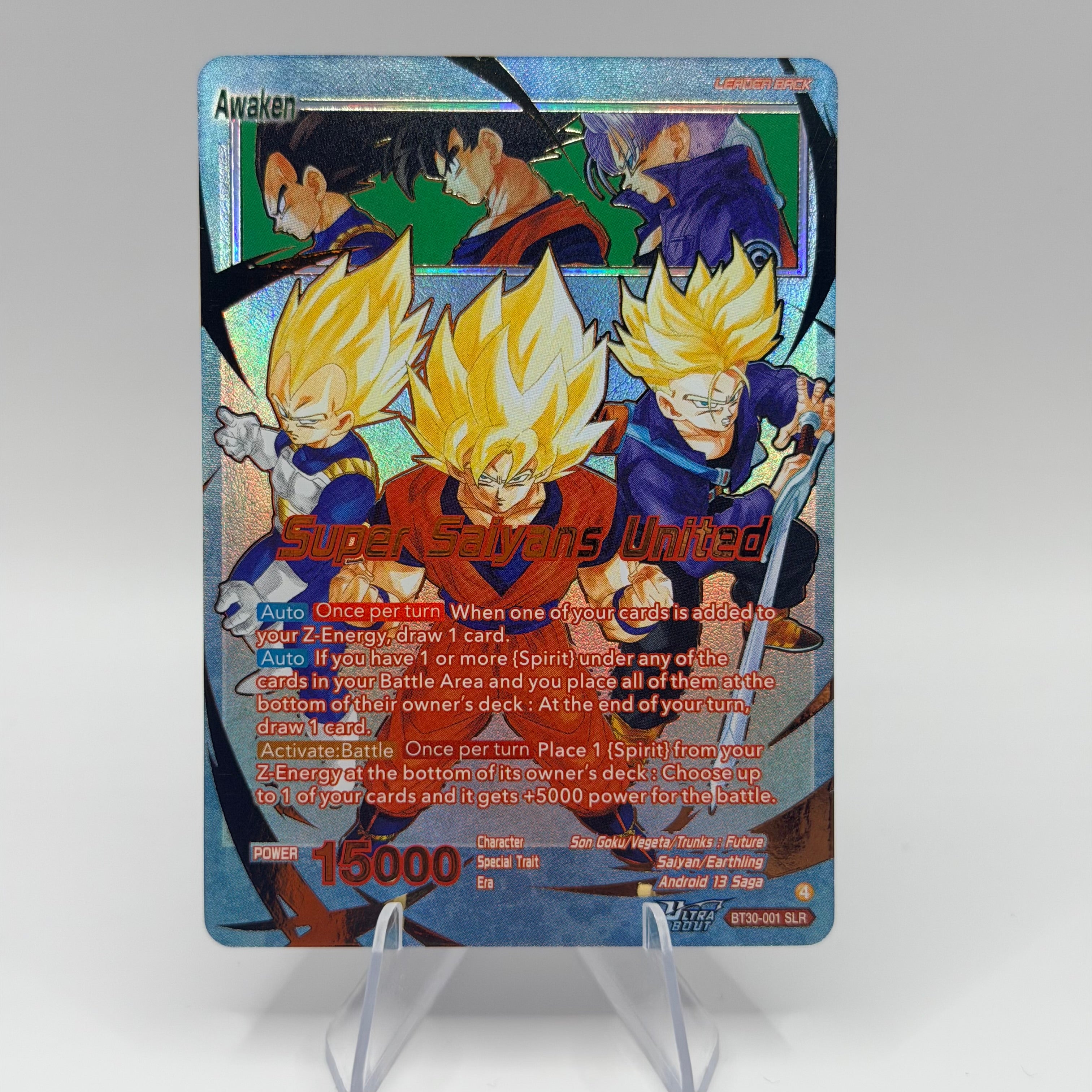Super Saiyans United BT30-001 SLR