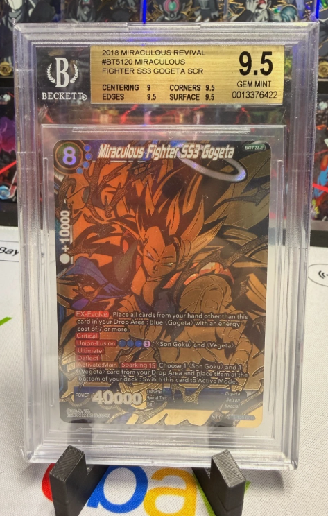 SS3 Gogeta BT5-120 SCR BGS 9.5