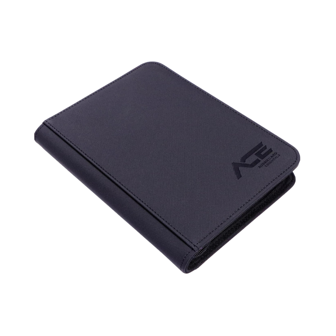 4 Pocket Zip Binder Black A.C.E Aussie Card Essentials
