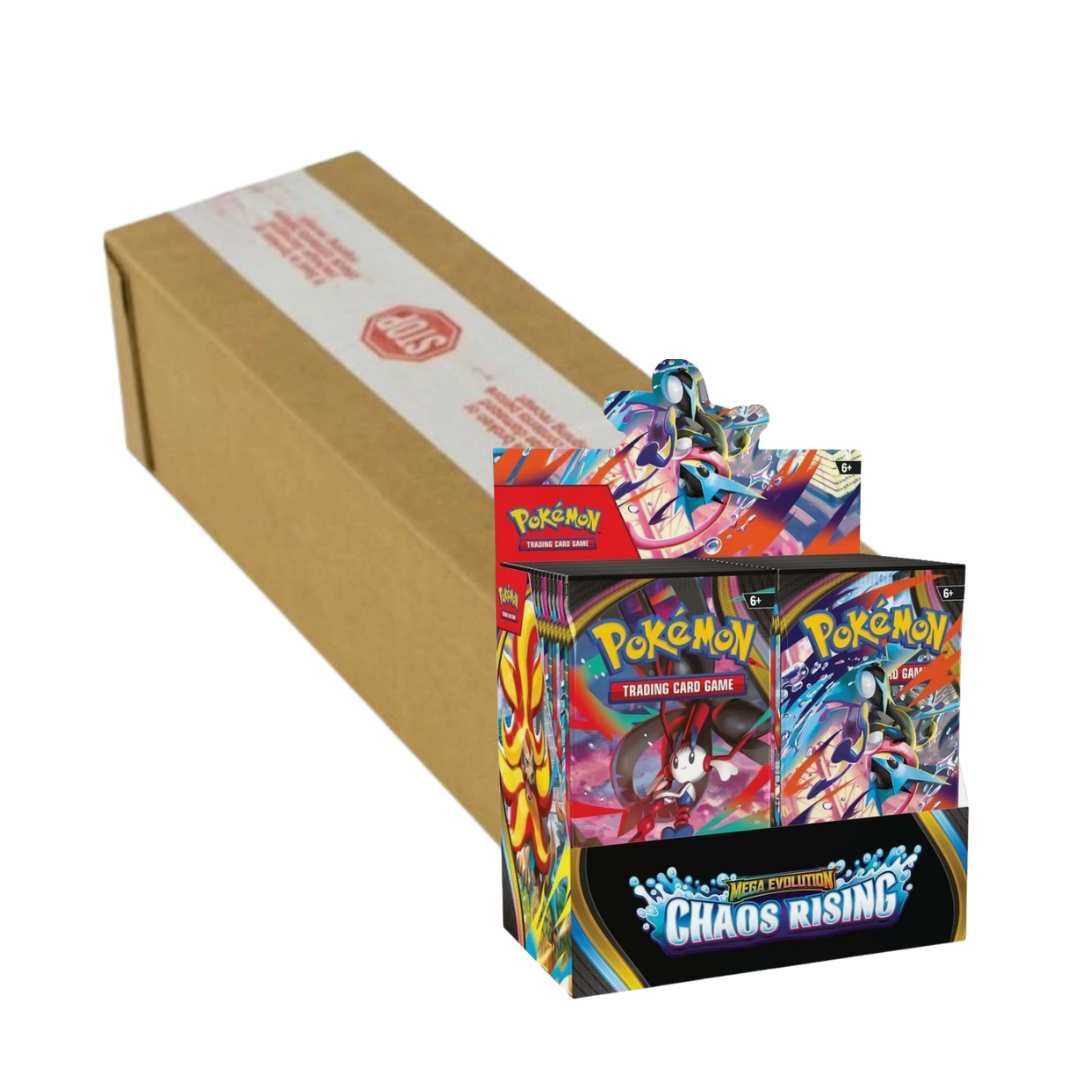 Pokemon TCG Chaos Rising ME04 Booster Box x6 Sealed Case