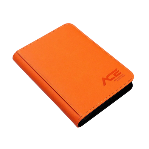 4 Pocket Zip Binder Black A.C.E Aussie Card Essentials