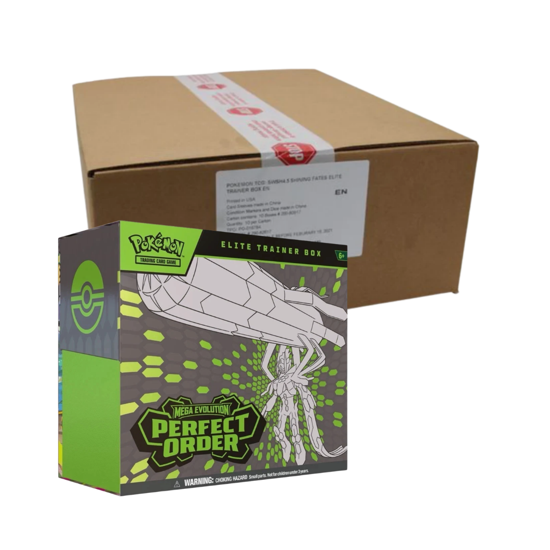 Pokemon TCG Perfect Order Elite Trainer Box (ETB) Sealed Case (10 ETBs