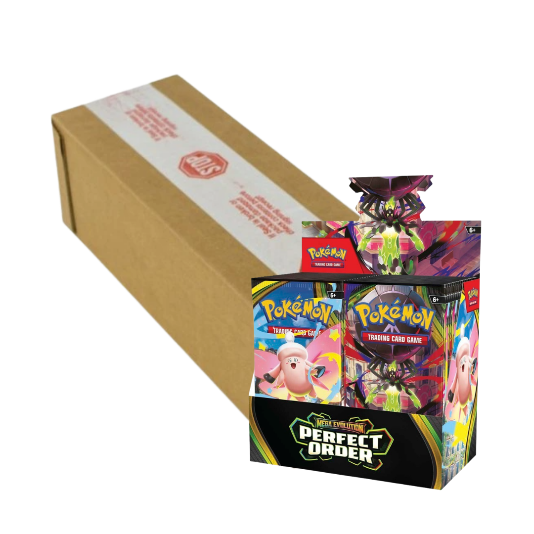 Pokemon TCG Perfect Order ME03 Booster Box x6 Sealed Case