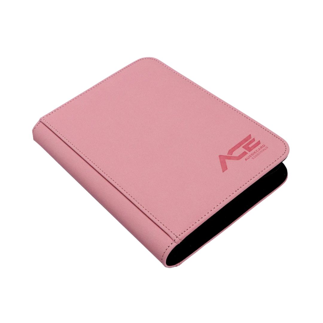 4 Pocket Zip Binder Black A.C.E Aussie Card Essentials