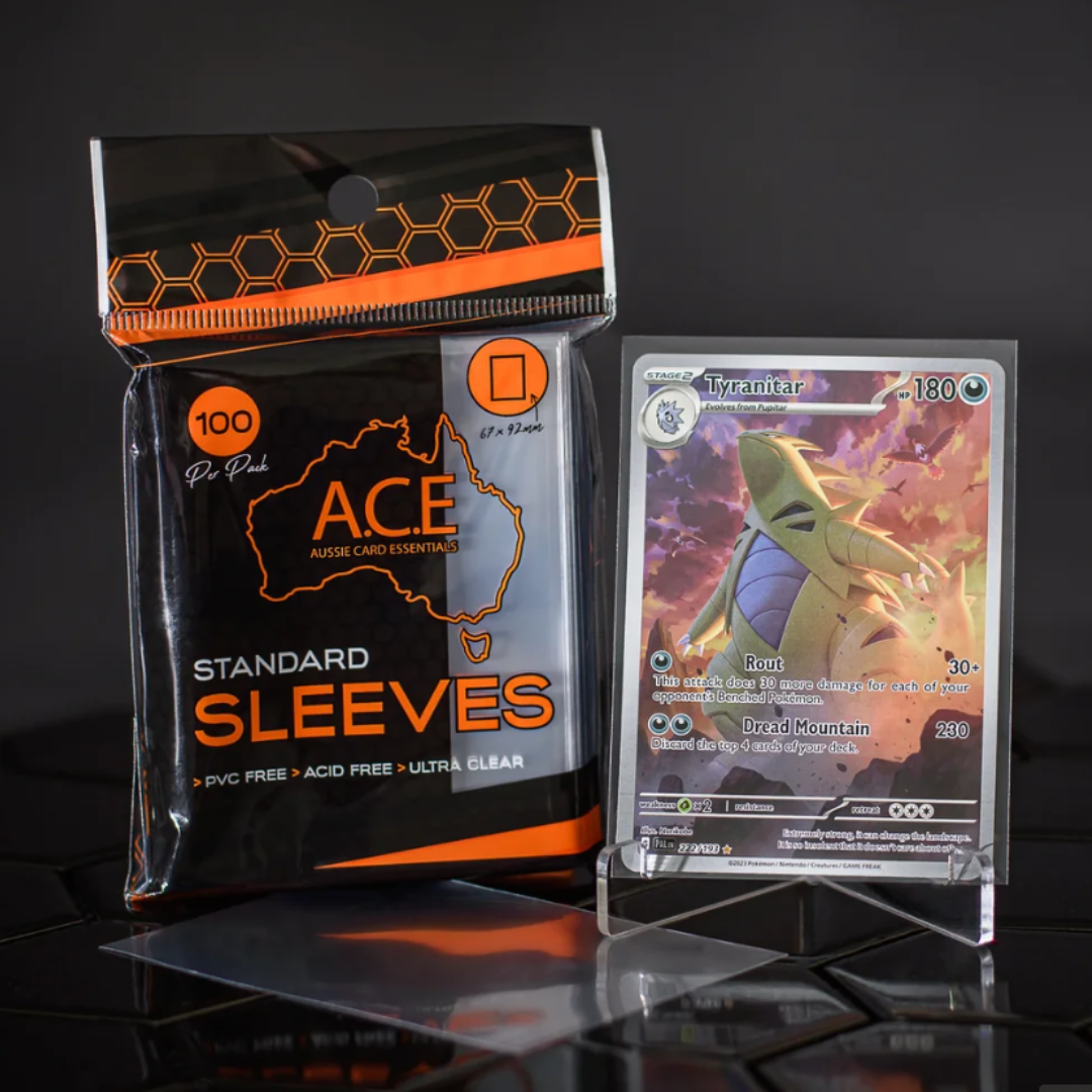 A.C.E Aussie Card Essentials Standard Card Sleeves (100 Pack)
